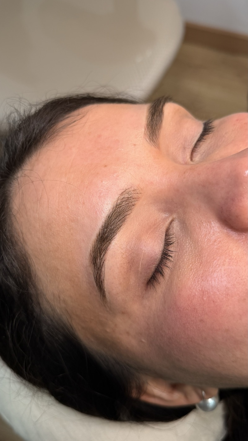 Sobrancelhas com microblading feitas no Camarim, em Bragança